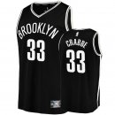 Camisetas NBA De Brooklyn Nets Allen Crabbe Negro Icon