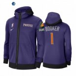 Chaqueta NBA Phoenix Suns Devin Booker Purpura 2020-21