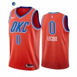 Camiseta NBA de Jalen Lecque Oklahoma City Thunder Naranja Statement 2020-21