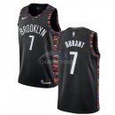 Camisetas NBA Ninos Kevin Durant Brooklyn Nets Negro Ciudad 2019/20
