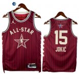 Camisetas NBA 2024 All Star NO.15 Nikola Jokic Rojo