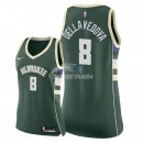 Camisetas NBA Mujer Matthew Dellavedova Milwaukee Bucks Verde Icon