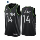 Camisetas NBA de Minnesota Timberwolvs Matt Lewis Nike Negro Ciudad 2021-22