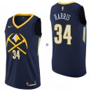 Camisetas NBA de Devin Harris Denvor Nuggets Nike Marino Ciudad 17/18