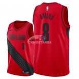 Camisetas NBA de Al Farouq Aminu Portland Trail Blazers Rojo Statement 2018