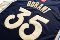 Camisetas NBA New Oklahoma City Thunder 2015 Durant Westbrook Azul