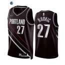 Camisetas NBA Nike Portland Trail Blazers NO.27 Jusuf Nurkic Select Series Negro 2022.
