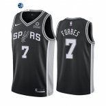 Camisetas NBA de San Antonio Spurs Bryn Forbes Nike Negro Icon 2021