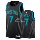 Camisetas NBA de Dwayne Bacon Charlotte Hornets Nike Negro Ciudad 18/19