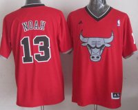 Camisetas NBA Chicago Bulls 2013 Navidad Noah Rojo