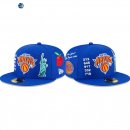 Snapbacks Caps NBA De New York Knicks City Local 59FIFTY Fitted Azul 2020