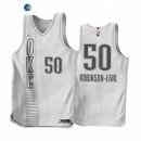 Camisetas NBA de Oklahoma City Thunder Jeremiah Robinson Earl 75th Blanco Ciudad 2021-22