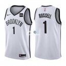Camisetas NBA de D'Angelo Russell Brooklyn Nets Blanco 17/18