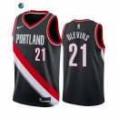 Camiseta NBA de Keljin Blevins Portland Trail Blazers Negro Icon 2020-21