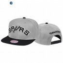 Snapbacks Caps NBA De San Antonio Spurs Wool 2 Tone Gris 2020