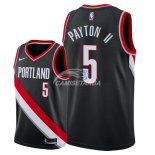 Camisetas NBA de Gary Payton II Portland Trail Blazers Negro Icon 2018