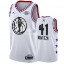 Camisetas NBA de Dirk Nowitzki All Star 2019 Blanco