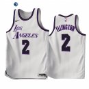 Camisetas NBA Nike Los Angeles Lakers NO.2 Wayne Ellington Blanco Ciudad 2022-23