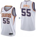 Camisetas NBA de Mike James Phoenix Suns Blanco Association 17/18
