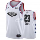 Camisetas NBA de Anthony Davis All Star 2019 Blanco