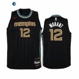 Camiseta NBA Ninos Memphis Grizzlies Ja Morant Negro Ciudad 2020-21