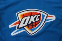 Camisetas NBA Oklahoma City Thunder 2014 Navidad Russell Azul