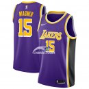 Camisetas NBA de Moritz Wagner Los Angeles Lakers Púrpura Statement 18/19