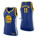 Camisetas NBA Mujer Klay Thompson Golden State Warriors Azul Icon 17/18