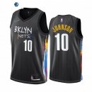 Camiseta NBA de Tyler Johnson Brooklyn Nets Negro Ciudad 2020-21