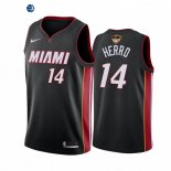 Camisetas NBA Miami Heat Tyler Herro 2020 Campeones Finales Negro Icon