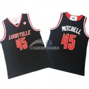 Camisetas NCAA Louisville Cardinals Donovan Mitchell Negro