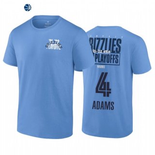 T Shirt NBA Milwaukee Bucks NO.4 Steven Adams Azul 2022