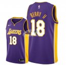 Camisetas NBA de Joel Berry II Los Angeles Lakers Púrpura Statement 2018
