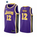 Camisetas NBA de Los Angeles Lakers Kendrick Nunn Nike Purpura Statement 2021-22