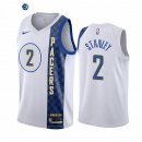 Camiseta NBA de Cassius Stanley Indiana Pacers Nike Blanco Ciudad 2020