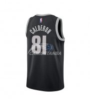 Camiseta NBA Ninos Detroit Pistons Jose Calderon Nike Negro Ciudad 18/19