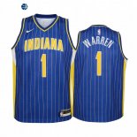 Camiseta NBA Ninos Indiana Pacers T.J. Warren Azul Ciudad 2020-21