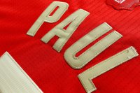 Camisetas NBA L.A.Clippers 2015 Navidad Paul Rojo