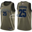 Camisetas NBA Salute To Servicio Memphis Grizzlies Chandler Parsons Nike Ejercito Verde 2018