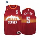 Camiseta NBA Ninos Denve Nuggets Will Barton Rojo Ciudad 2020-21