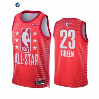 Camisetas NBA 2022 All Star NO.23 Warriors Draymond Green Maroon