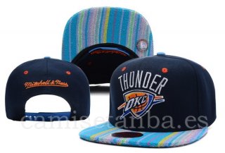 Snapbacks Caps NBA De Oklahoma City Thunder Azul Tira