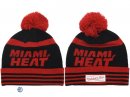 Gorritas NBA De Miami Heat Rojo Negro NO.01