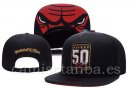 Snapbacks Caps NBA De Chicago Bulls 50 Negro