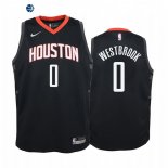 Camiseta NBA Ninos Houston Rockets Russell Westbrook Negro Statement 2020