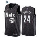 Camisetas NBA Edición ganada Brooklyn Nets Noah Vonleh Negro 2020-21