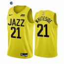Camisetas NBA Nike Utah Jazz NO.21 Hassan Whiteside Amarillo Icon 2022-23