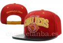 Snapbacks Caps NBA De Cleveland Cavaliers Rojo Oro