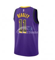 Camisetas NBA de Michael Beasley Los Angeles Lakers Nike Púrpura Ciudad 18/19