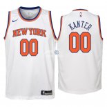 Camisetas de NBA Ninos New York Knicks Enes Kanter Blanco Association 2018